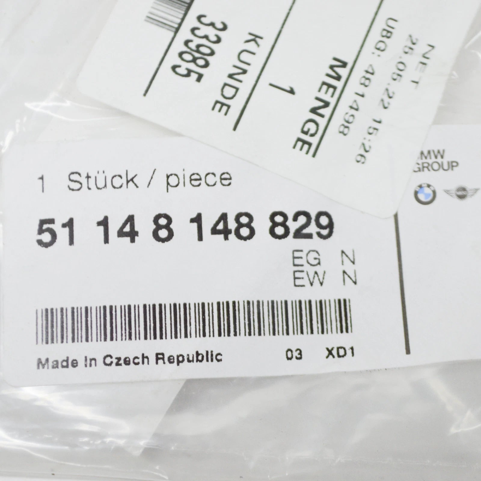 NEW BMW E34 E39 TRUNK LID 530 EMBLEM BADGE LOGO SIGN 8148829 51148148829