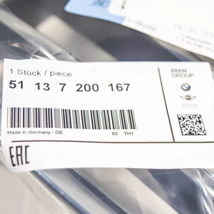 NEW BMW 5 GRAN TURISMO F07 FRONT RADIATOR LEFT KIDNEY GRILLE 51137200167