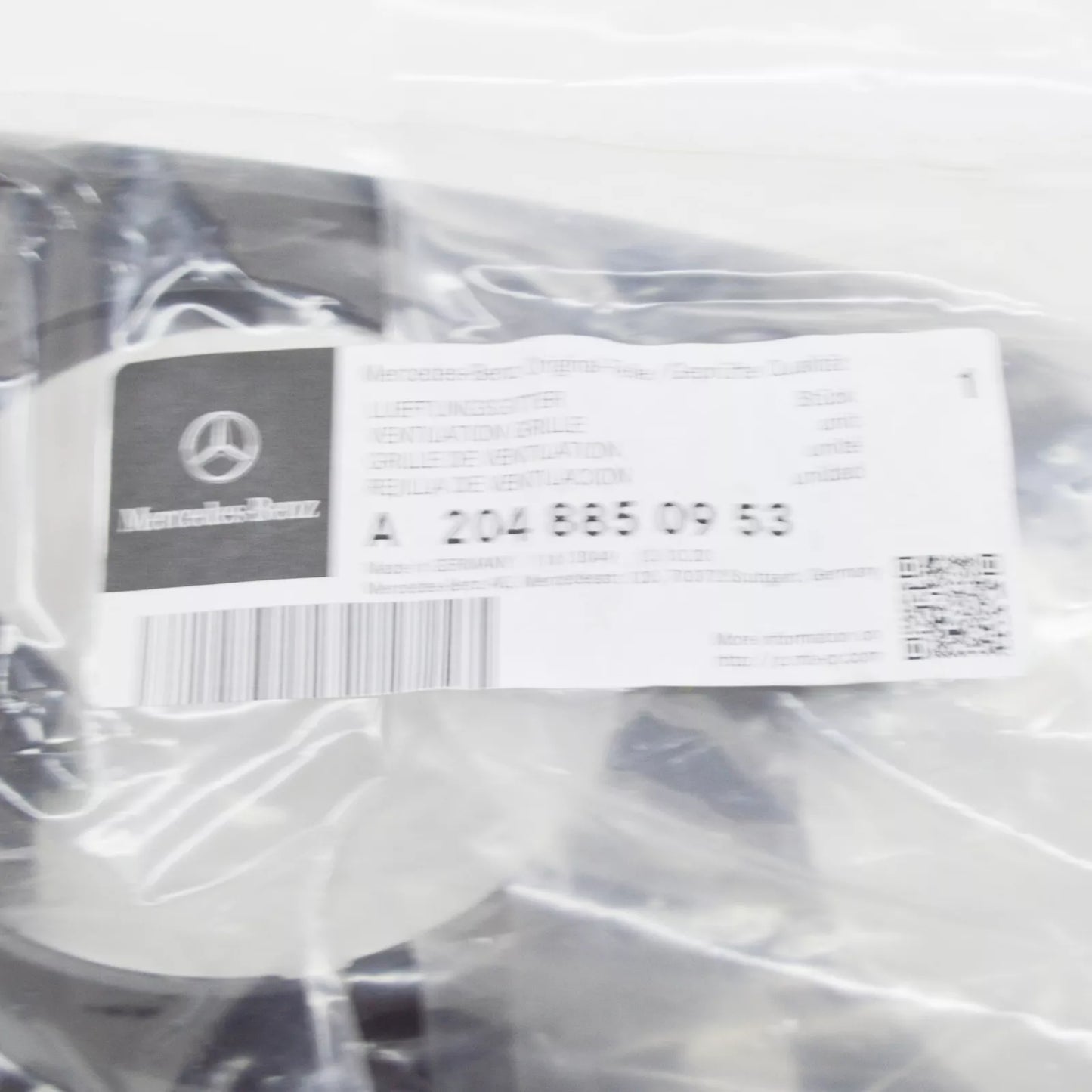 NEW MERCEDES-BENZ C W204 FRONT BUMPER LEFT GRILLE A2048850953 ORIGINAL
