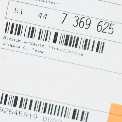 NEW BMW I3 I01 LEFT EXTERIOR COLUMN A COVER 51447369625 7369625 ORIGINAL