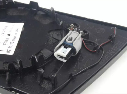 NEW BMW 5 E60 FRONT RIGHT DOOR MIRROR GLASS 7116750 51167116750 ORIGINAL