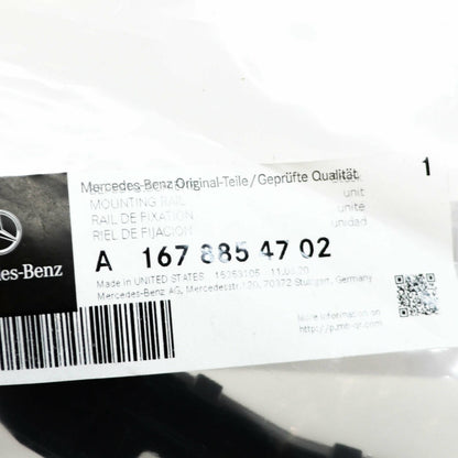 NEW MB GLS X167 FRONT LEFT BUMPER WHEEL ARCH MOUNTING RAIL A1678854702 ORIGINAL