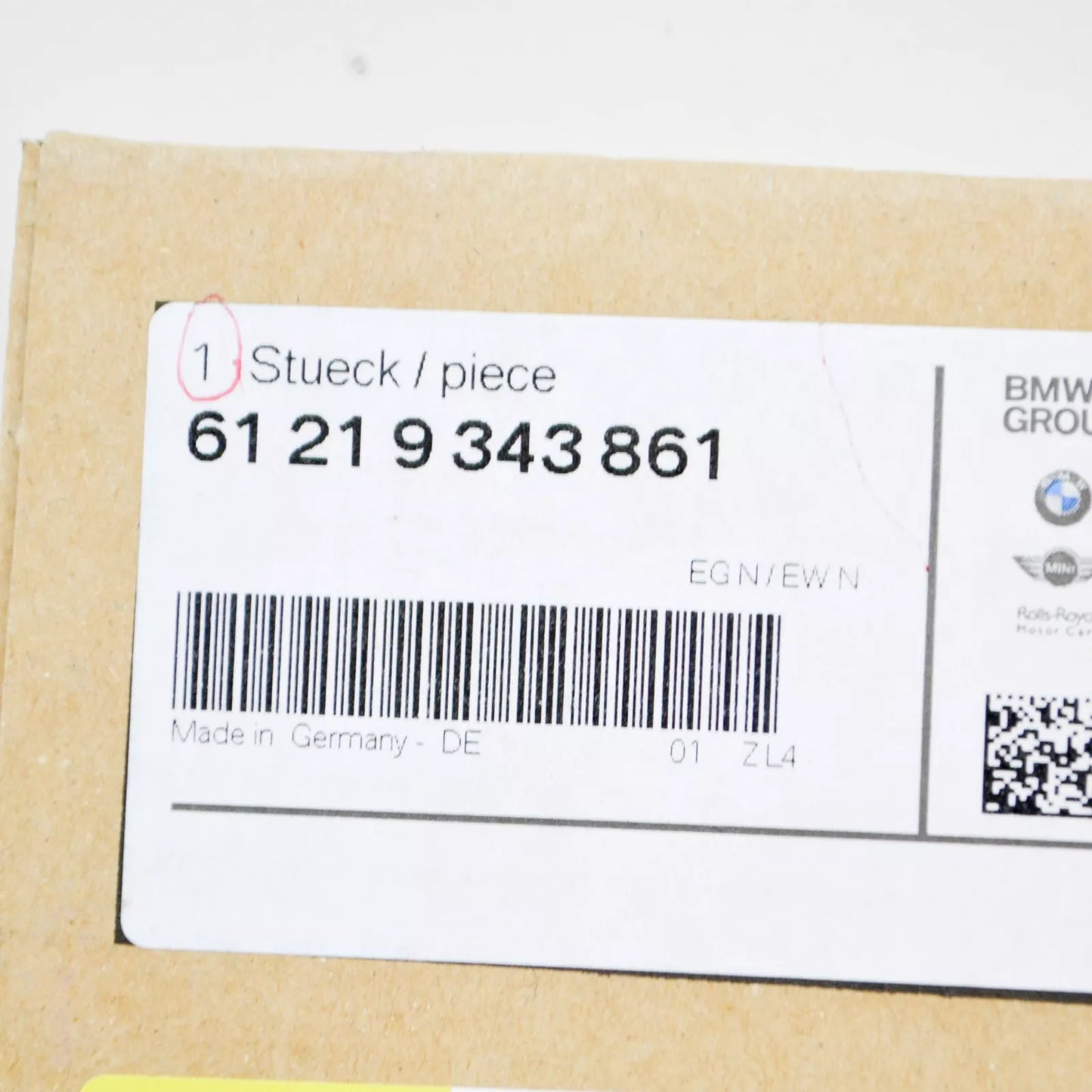 NEW BMW I3 I01 BATTERY VENT HOSE 9343861 61219343861 ORIGINAL