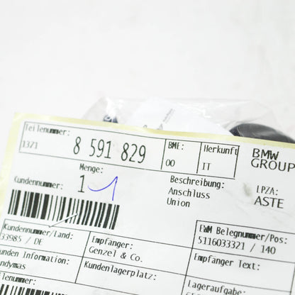 NEW BMW 5 G30 INTAKE MUFFLER FILTER CARTRIDGE UNION 13718591829 ORIGINAL