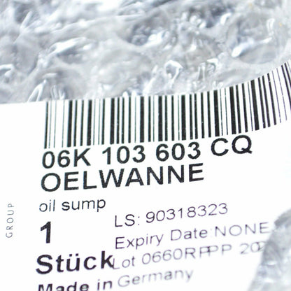 NEW AUDI A3 8V ENGINE UPPER OIL PAN SUMP 06K103603CQ ORIGINAL