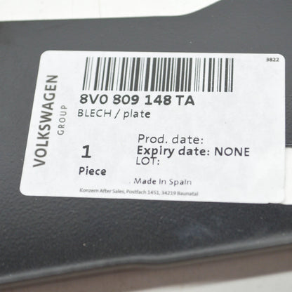 NEW AUDI A3 8V RIGHT INNER A-PILLAR CONNECTING PLATE 8V0809148TA