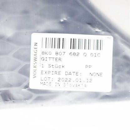 NEW AUDI A4 B8 FRONT BUMPER RIGHT FOG LIGHT GRILLE  8K0807682Q01C 2014