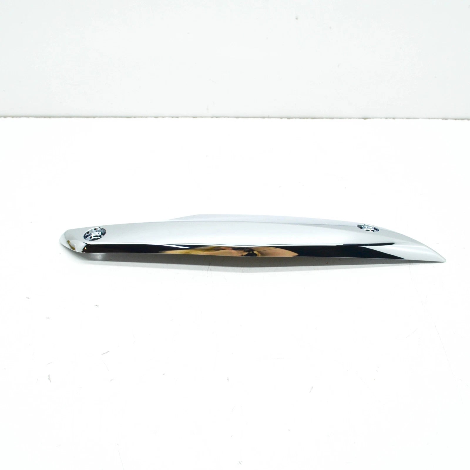 NEW BMW K48 K 1600 GT LEFT WINDSHIELD MOUNT CHROME TRIM 46637727403 ORIGINAL