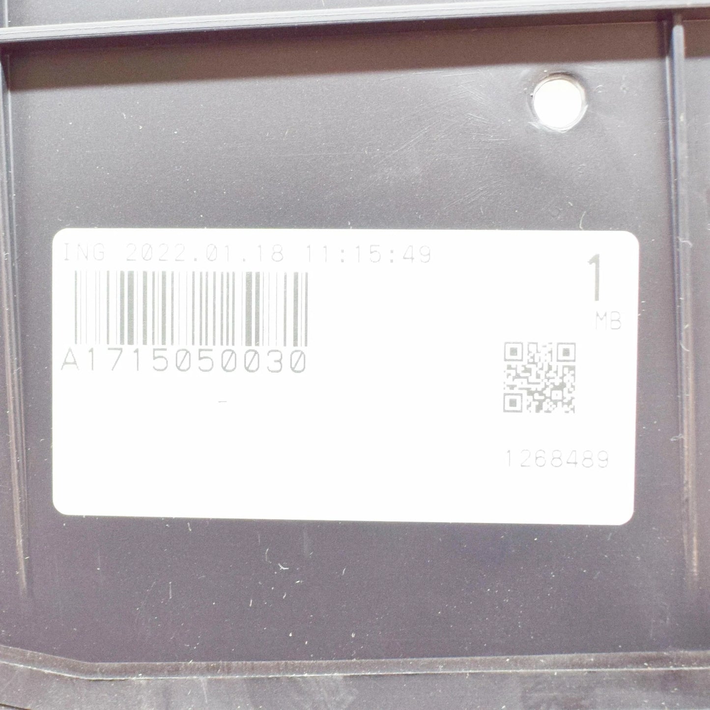 NEW MERCEDES-BENZ SLK R171 RADIATOR AIR BAFFLE A1715050030 ORIGINAL