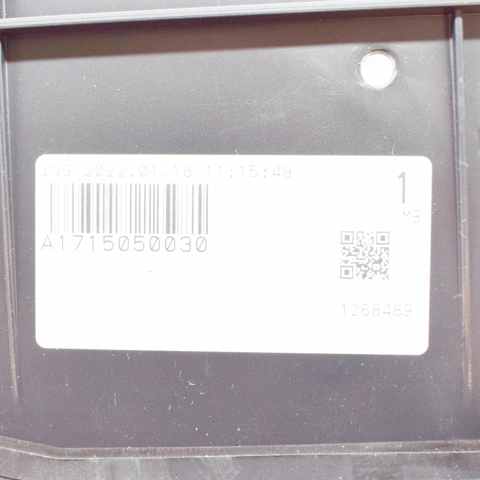 NEW MERCEDES-BENZ SLK R171 RADIATOR AIR BAFFLE A1715050030 ORIGINAL