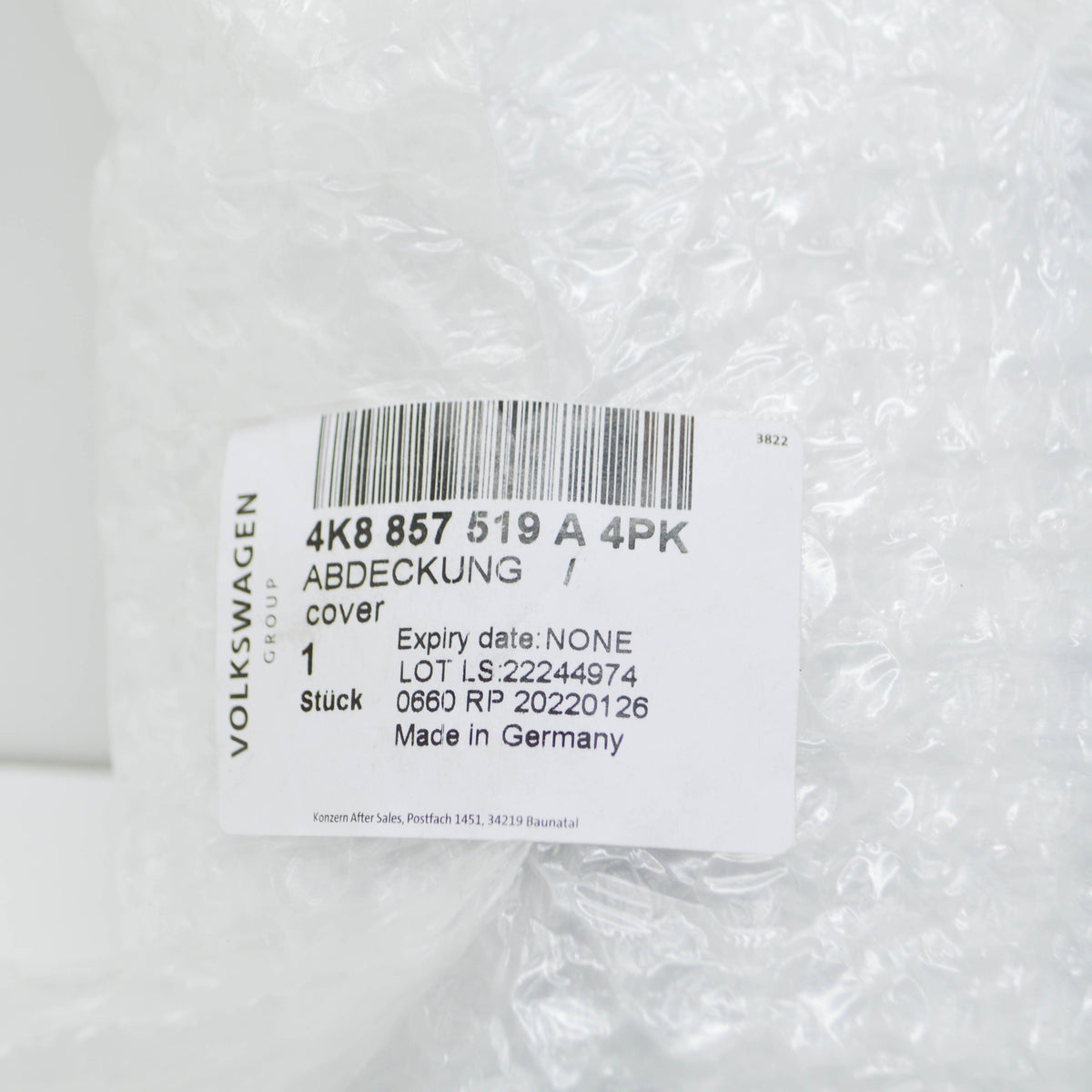 new audi a7 4k8 interior mirror trim 4k8857519a4pk original