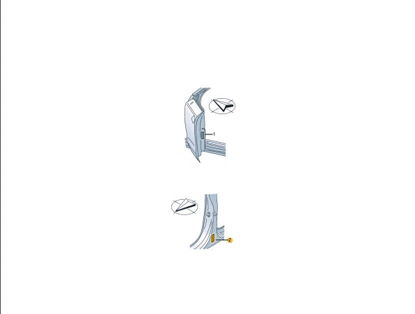 NEW AUDI A5 CABRIO 8W6 TYRE PRESSURE DATA PLATE 8W8010502CA ORIGINAL