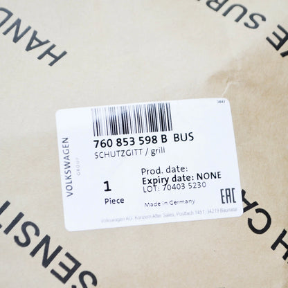 NEW VW TOUAREG CR FRONT RIGHT BUMPER PROTECTIVE GRILLE 760853598BBUS ORIGINAL