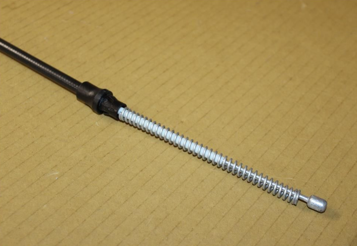 new vw polo aw mk6 rear hand brake cable 2q0609721aa original
