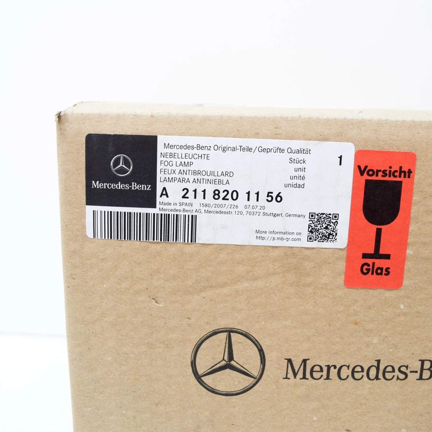 NEW MERCEDES-BENZ E W211 FRONT LEFT FOG LIGHT A2118201156