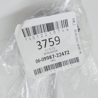 NEW AUDI A3 8P HVAC HEATER HOSE 1K0122157KE ORIGINAL