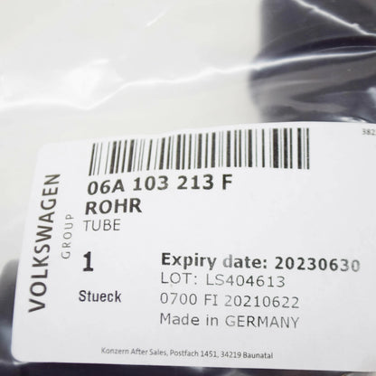 NEW AUDI TT 8N CRANKCASE BREATHER HOSE 06A103213F 1.8 PETROL