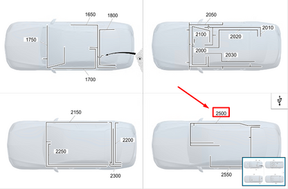new mercedes-benz s w223 usb port wiring harness a2235400622 original