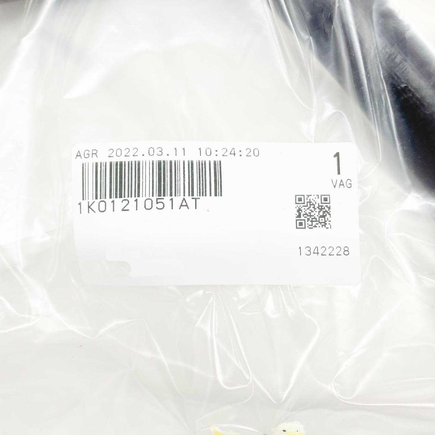 NEW VOLKSWAGEN BEETLE A5 COOLANT HOSE 1K0121051AT ORIGINAL