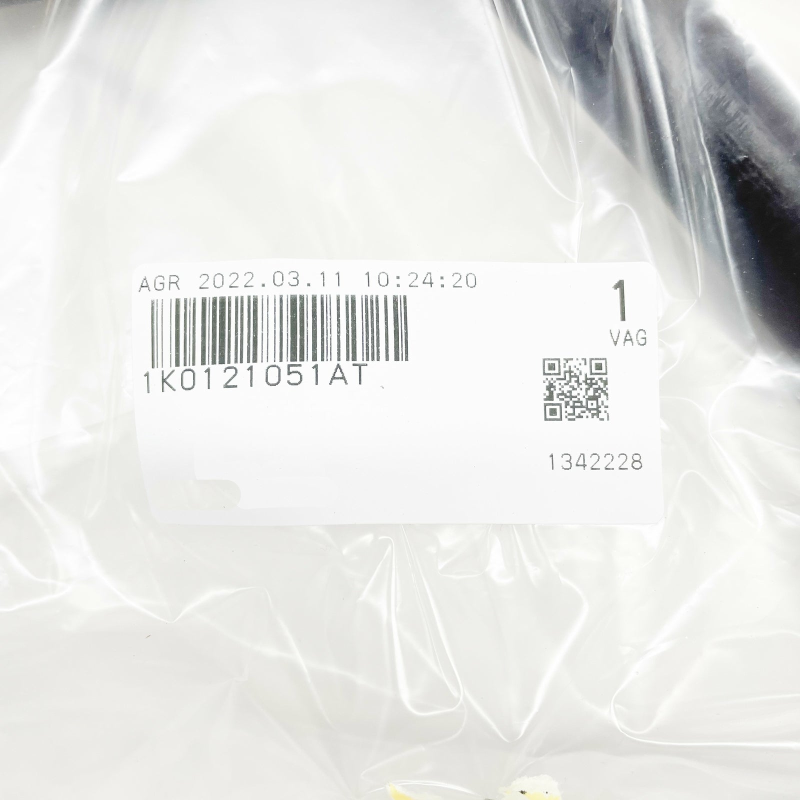 NEW VOLKSWAGEN BEETLE A5 COOLANT HOSE 1K0121051AT ORIGINAL