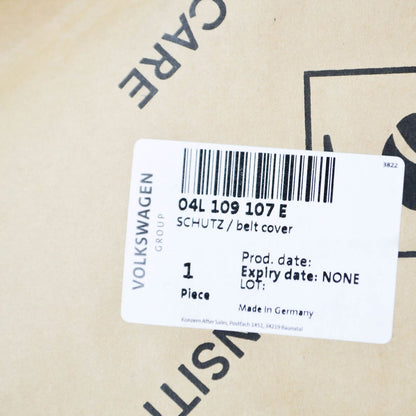 NEW AUDI Q2 GA ENGINE TOOTHED BELT PROTECTION 04L109107E ORIGINAL