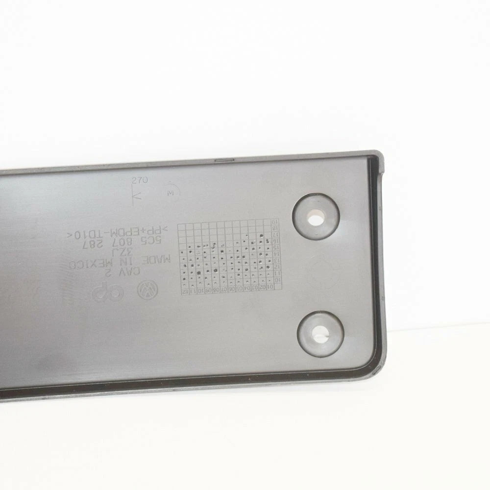 NEW VOLKSWAGEN BEETLE 5C LICENSE PLATE HOLDER 5C5807287 9B9