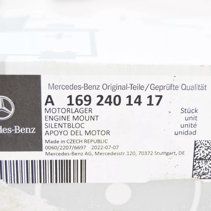 NEW MERCEDES-BENZ A W169 FRONT ENGINE MOUNTING SUPPORT A1692401417 ORIGINAL