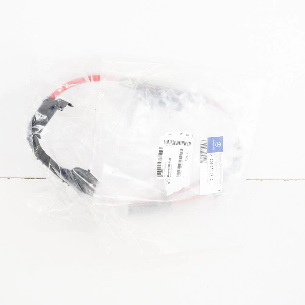 NEW MERCEDES-BENZ C-CLASS W205 POSITIVE BATTERY CABLE A2055406112 ORIGINAL