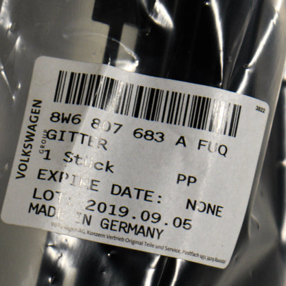 NEW AUDI A5 CONVERTIBLE 8W6 FRONT BUMPER LOWER GRILLE 8W6807683AFUQ