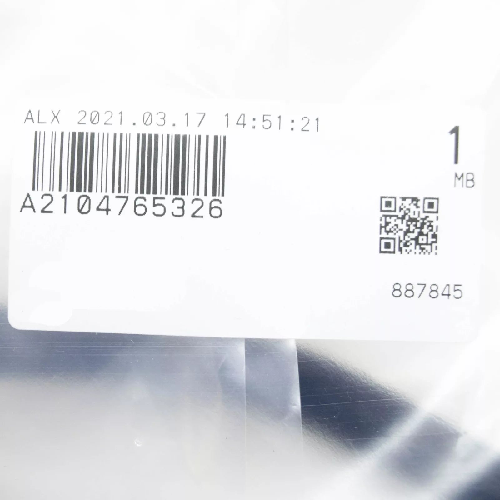 NEW MERCEDES-BENZ E W210 FUEL HOSE A2104765326