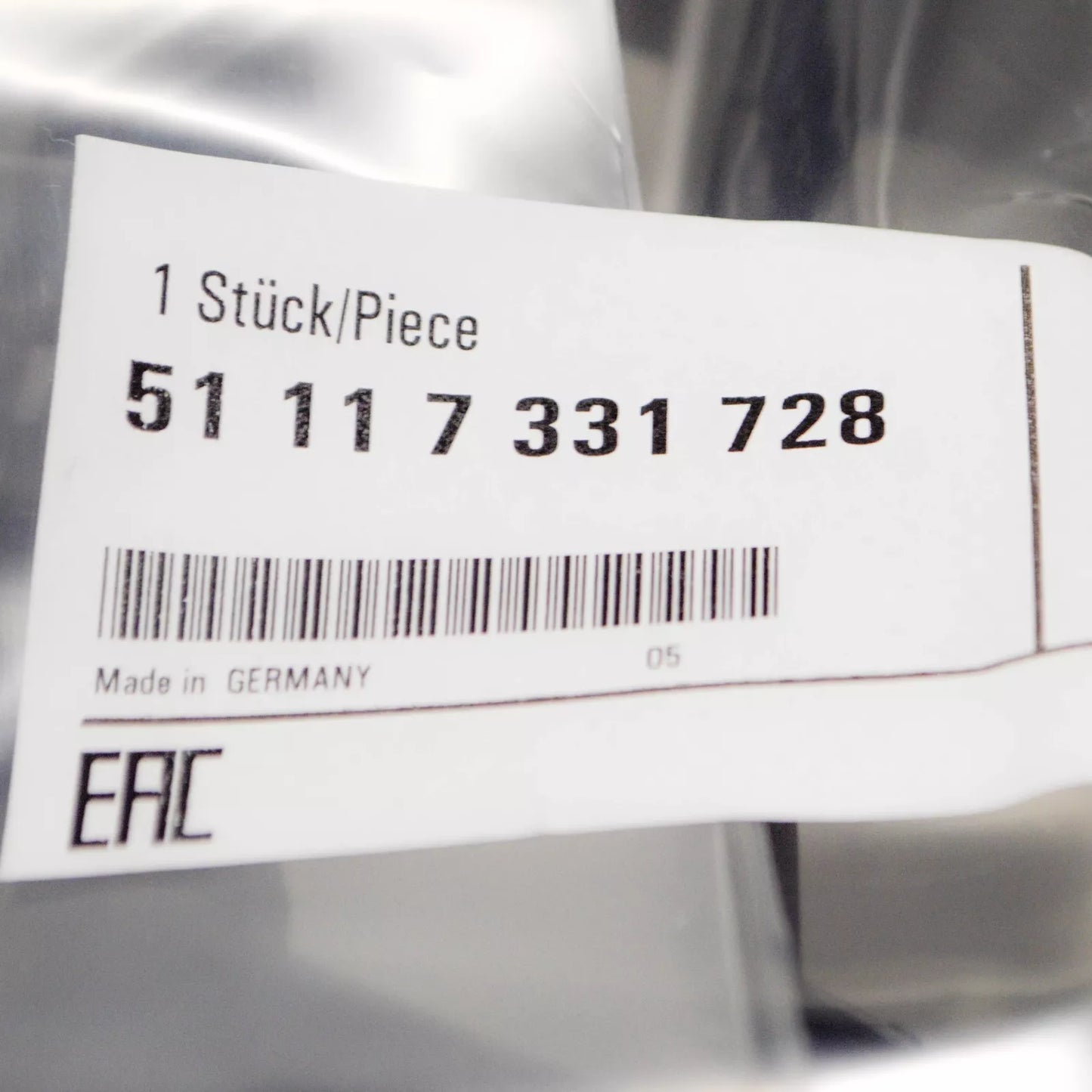 NEW BMW 5 F10 FRONT BUMPER RIGHT AIR INTAKE GRILLE 51117331728 2015 ORIGINAL