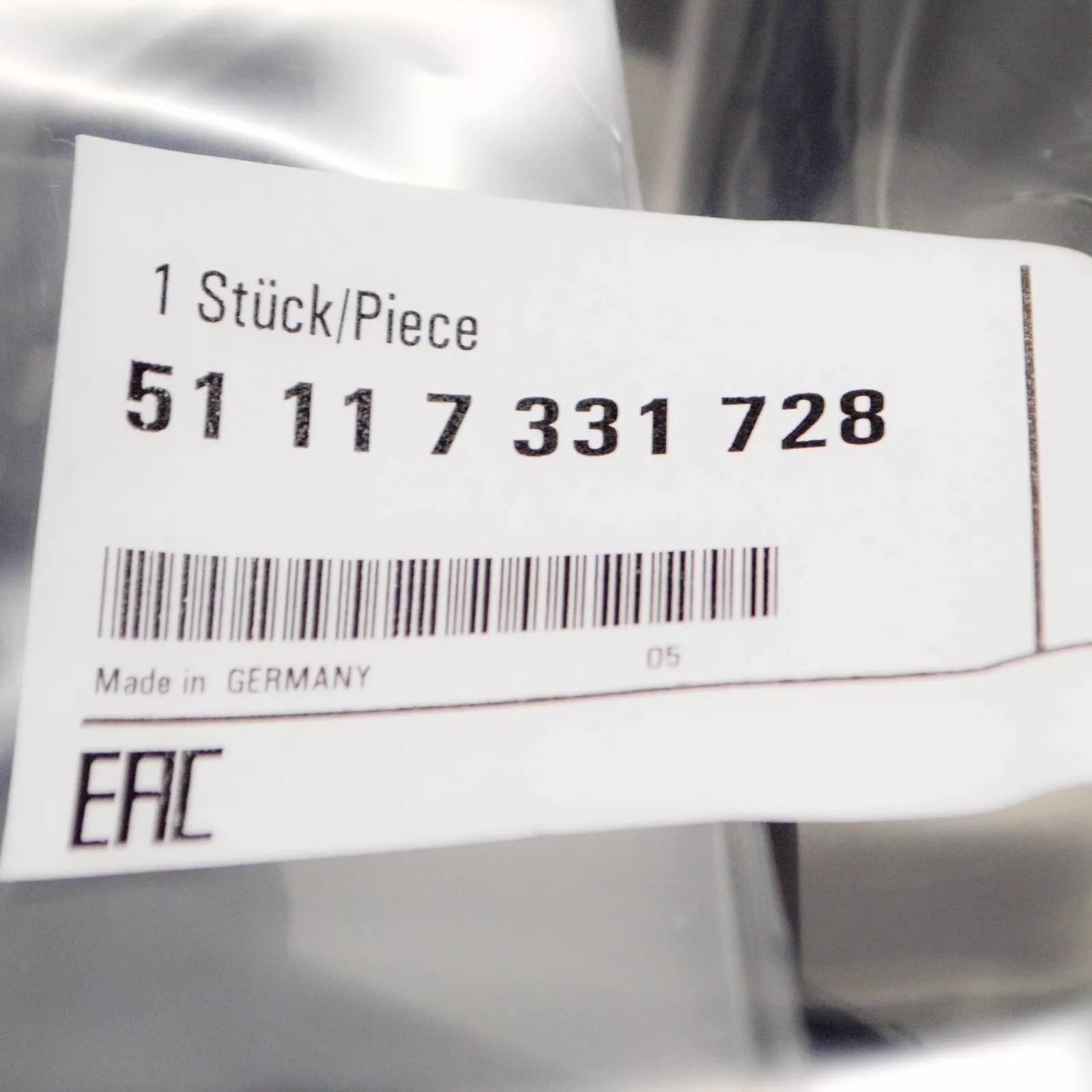 NEW BMW 5 F10 FRONT BUMPER RIGHT AIR INTAKE GRILLE 51117331728 2015 ORIGINAL