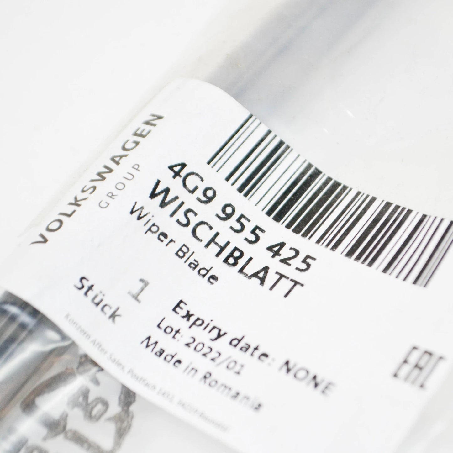 NEW AUDI A6 C7 REAR TAILGATE WIPER BLADE 4G9955425 ORIGINAL