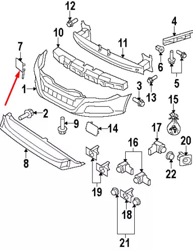 NEW VW PASSAT CC A6 FRONT BUMPER TOW HOOK EYE COVER 3C8807241BGRU 2011