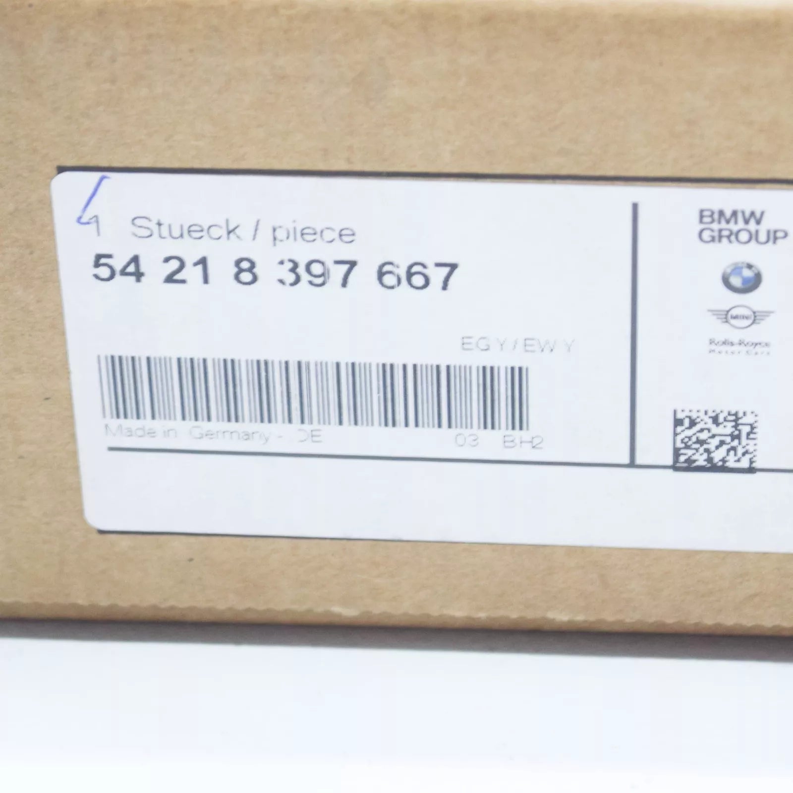 NEW BMW 3 E36 HARDTOP REAR WINDOW FRAME GASKET 8397667 54218397667 ORIGINAL