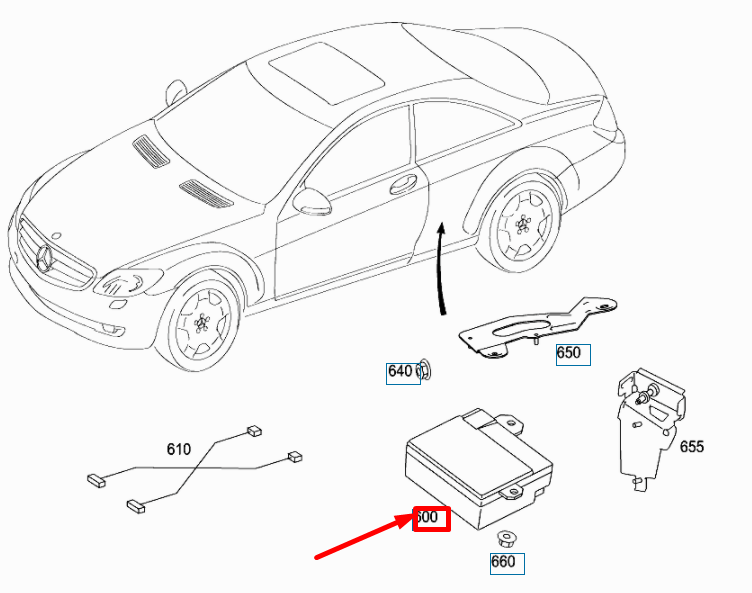 NEW MERCEDES-BENZ CL C216 FUEL PUMP MODULE A2215402562 ORIGINAL
