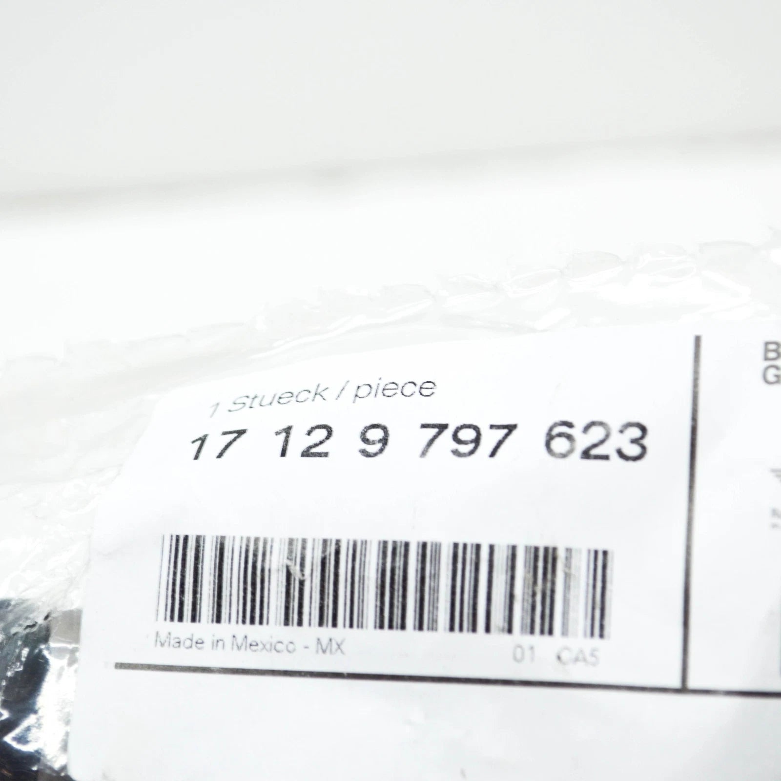 NEW BMW X3 G01 COOLANT RETURN INTAKE LINE 17129797623 ORIGINAL