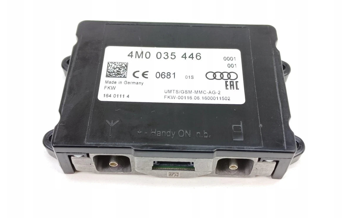 NEW AUDI A3 8V MOBILE COMMUNICATIONS 2-WAY SIGNAL AMPLIFIER 4M0035446 ORIGINAL