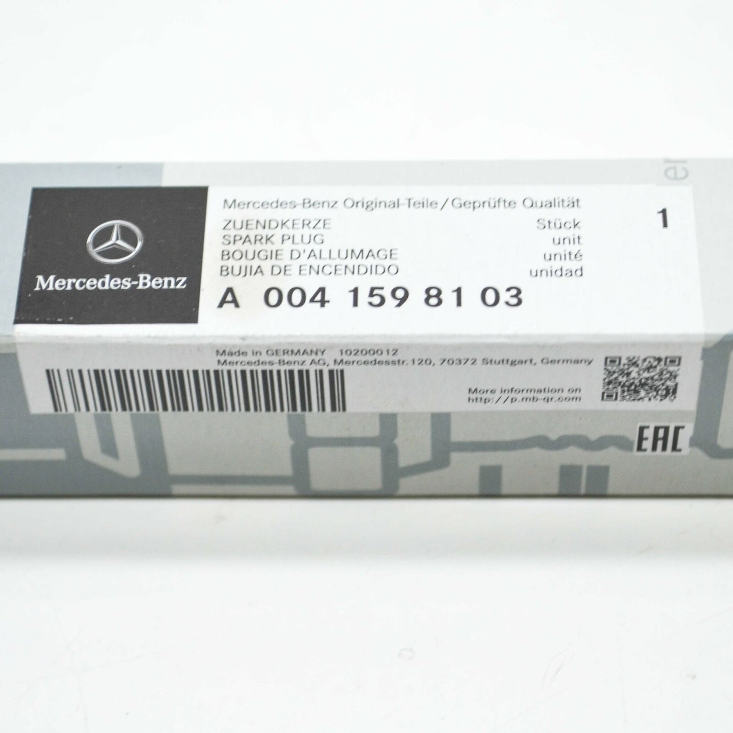NEW MERCEDES-BENZ GLE COUPE C292 IGNITION SPARK PLUG A0041598103 ORIGINAL