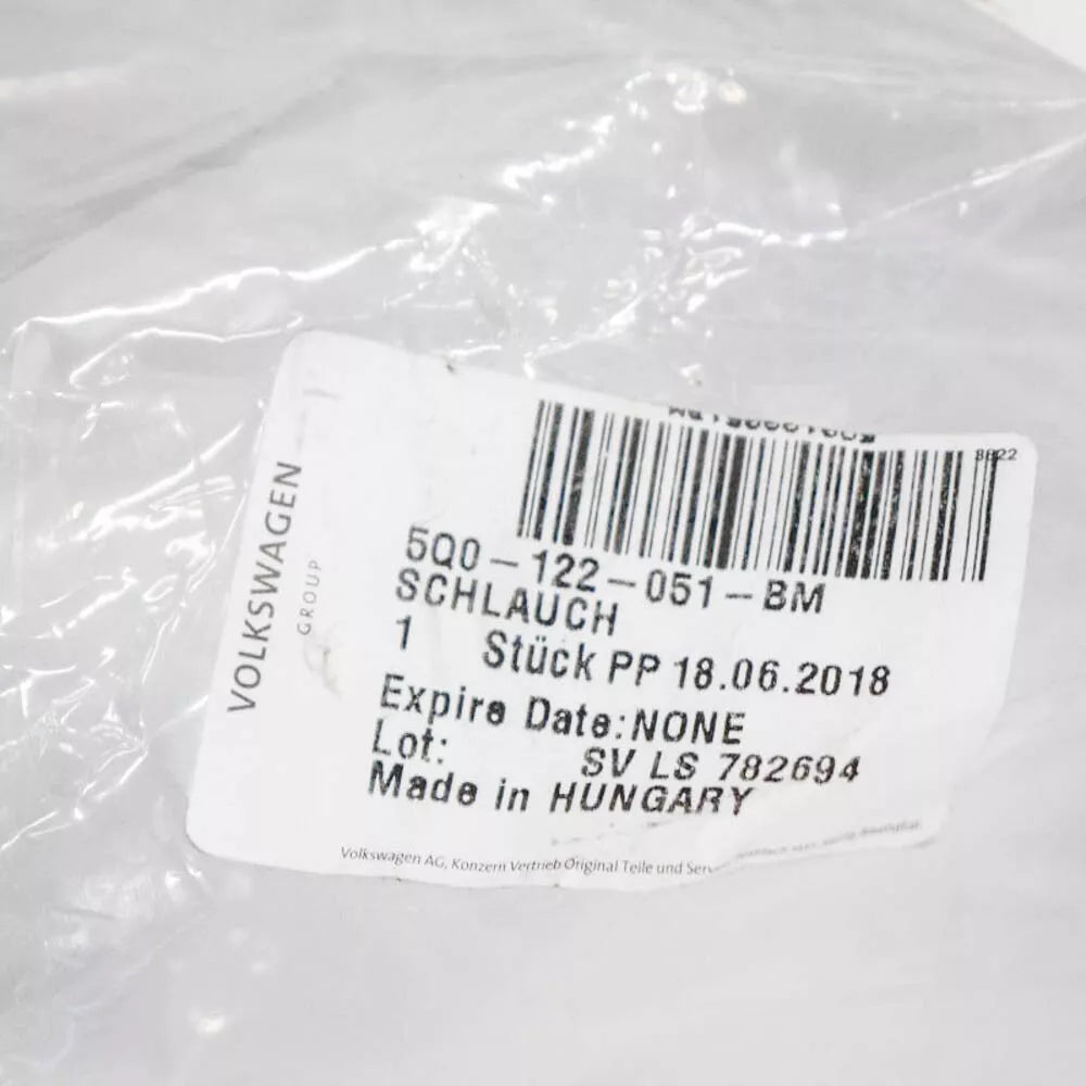 NEW AUDI A3 8V ENGINE COOLANT HOSE 5Q0122051BM ORIGINAL