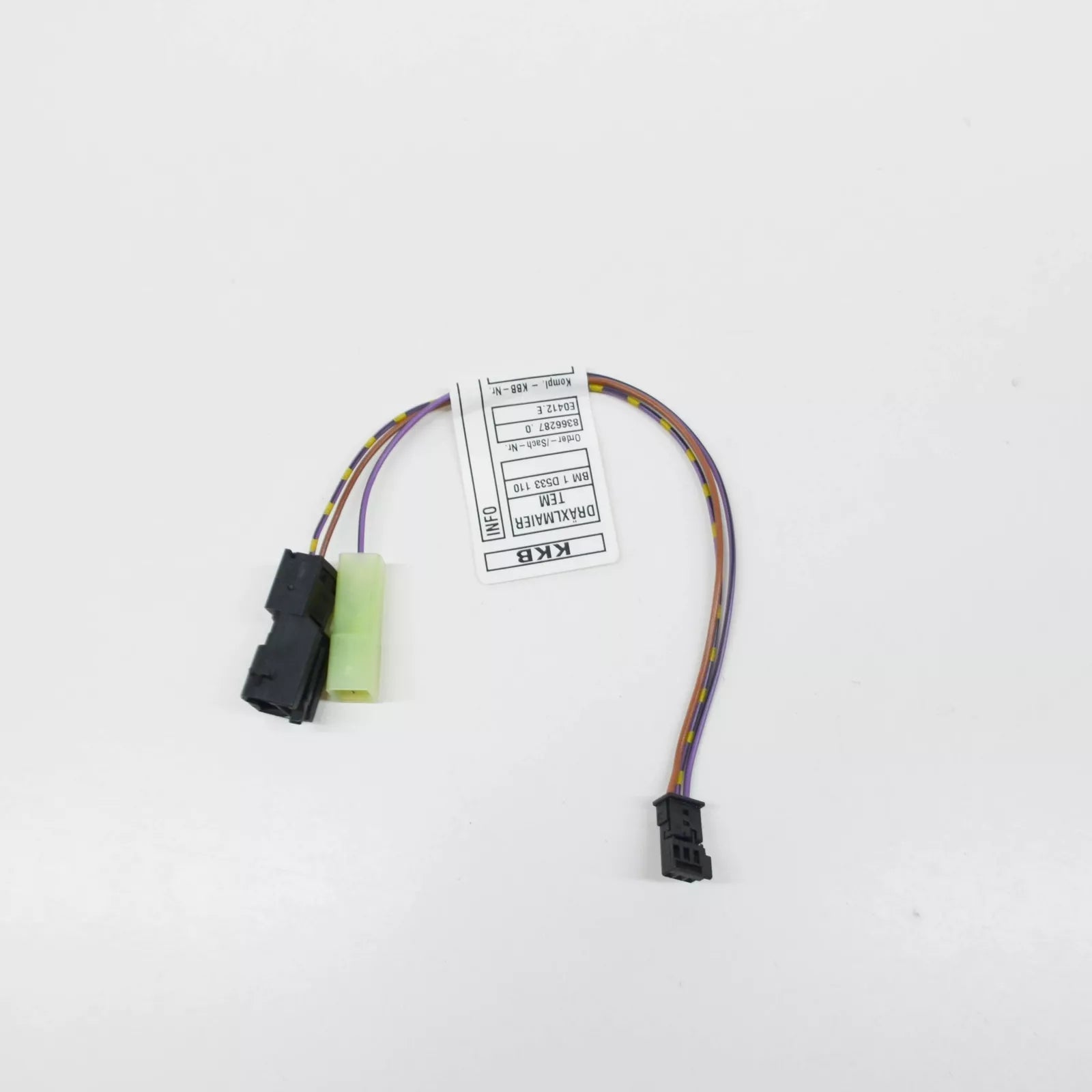 NEW BMW 3 E36 GLOVE BOX LIGHT ADAPTER LEAD 61128366287 8366287 ORIGINAL