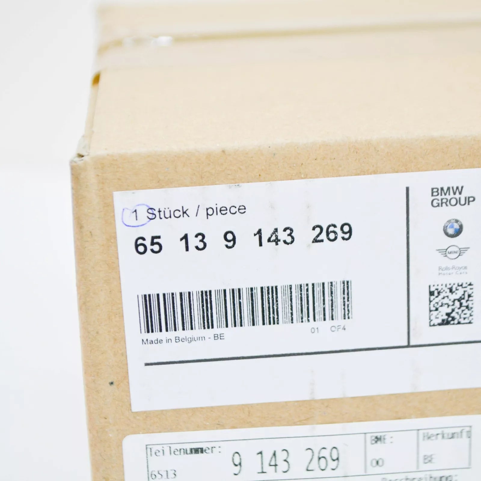 NEW BMW Z4 ROADSTER E85 FRONT RIGHT DOOR LOUDSPEAKER 65139143269 9143269