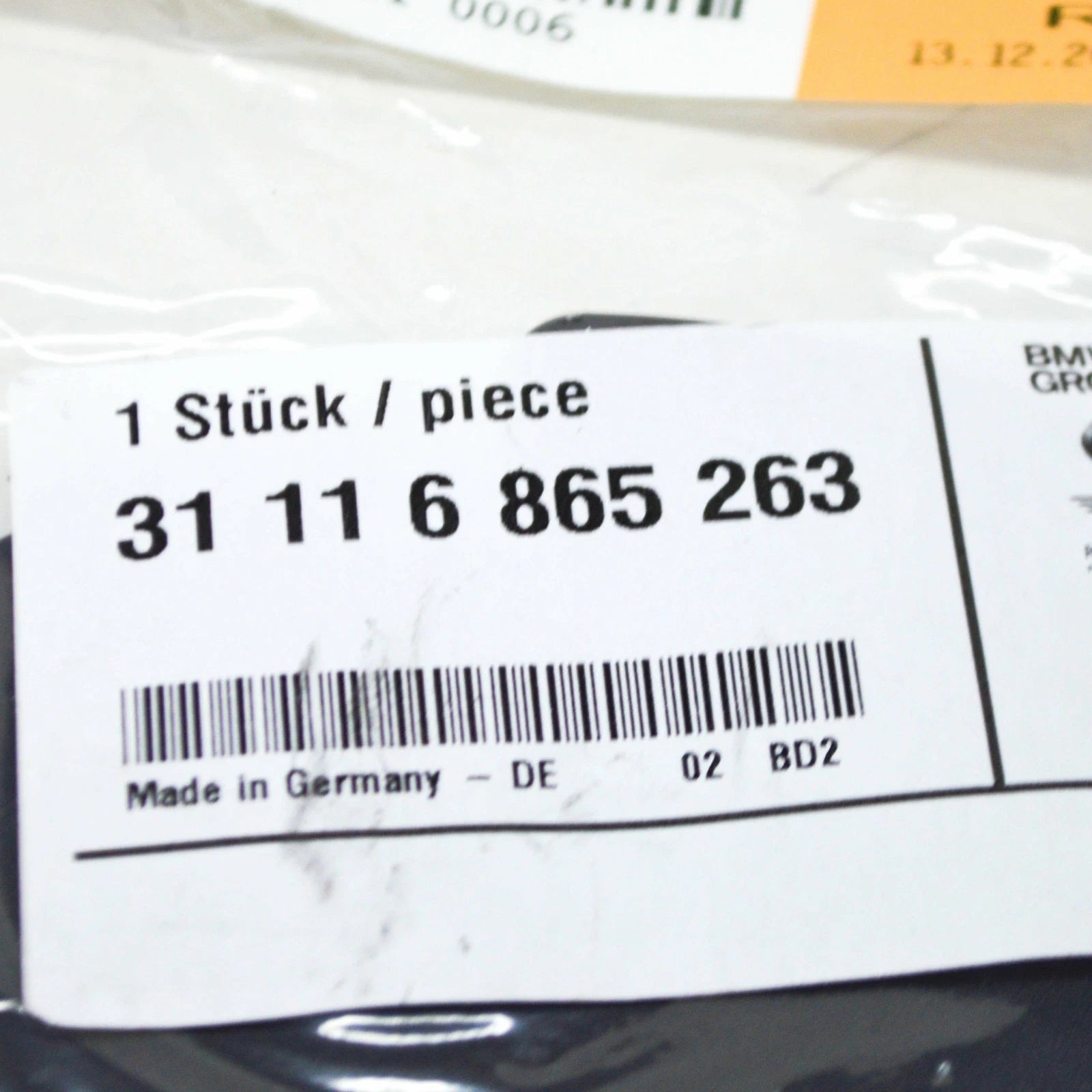 NEW BMW 3 G20 FRONT AXLE STRUCTURAL REINFORCEMENT 31116865263 ORIGINAL