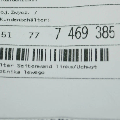 NEW BMW X5 G05 FRONT LEFT ROCKER PANEL HOLDER 51777469385 7469385 ORIGINAL