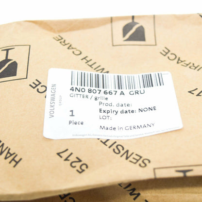 NEW AUDI A8 4N D5 FRONT BUMPER LEFT COVER GRILLE PRIMED 4N0807667AGRU ORIGINAL