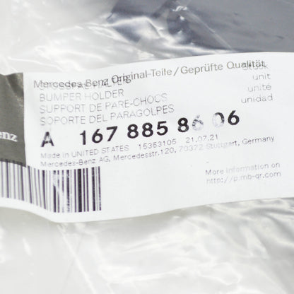 NEW MB GLE W167 AMG FRONT RIGHT BUMPER LOWER BRACKET A1678858606 ORIGINAL