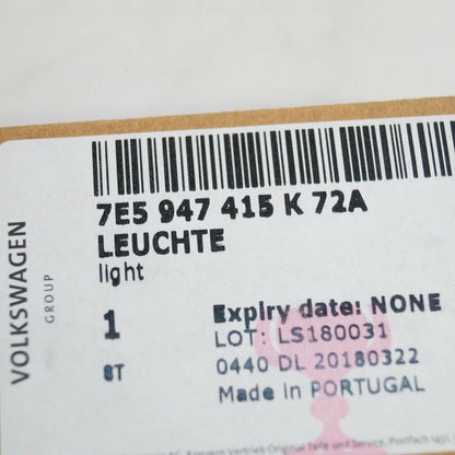 NEW VOLKSWAGEN TRANSPORTER T5 CALIFORNIA LIGHT 7E5947415K72A ORIGINAL