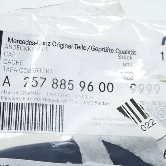 NEW MERCEDES-BENZ CLS C257 REAR BUMPER TOW EYE COVER A25788596009999 ORIGINAL