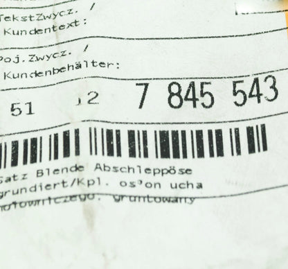 NEW BMW X1 E84 REAR BUMPER M TOW FITTING COVER KIT 51127845543 7845543 ORIGINAL