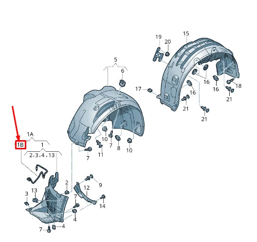 NEW AUDI RS7 SPORTBACK 4G LEFT HEADLIGHT HOUSING VENT TUBE 4G8941717E